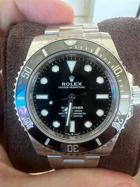 Severely misaligned dial/rehaut on 2020 submariner : r/rolex.